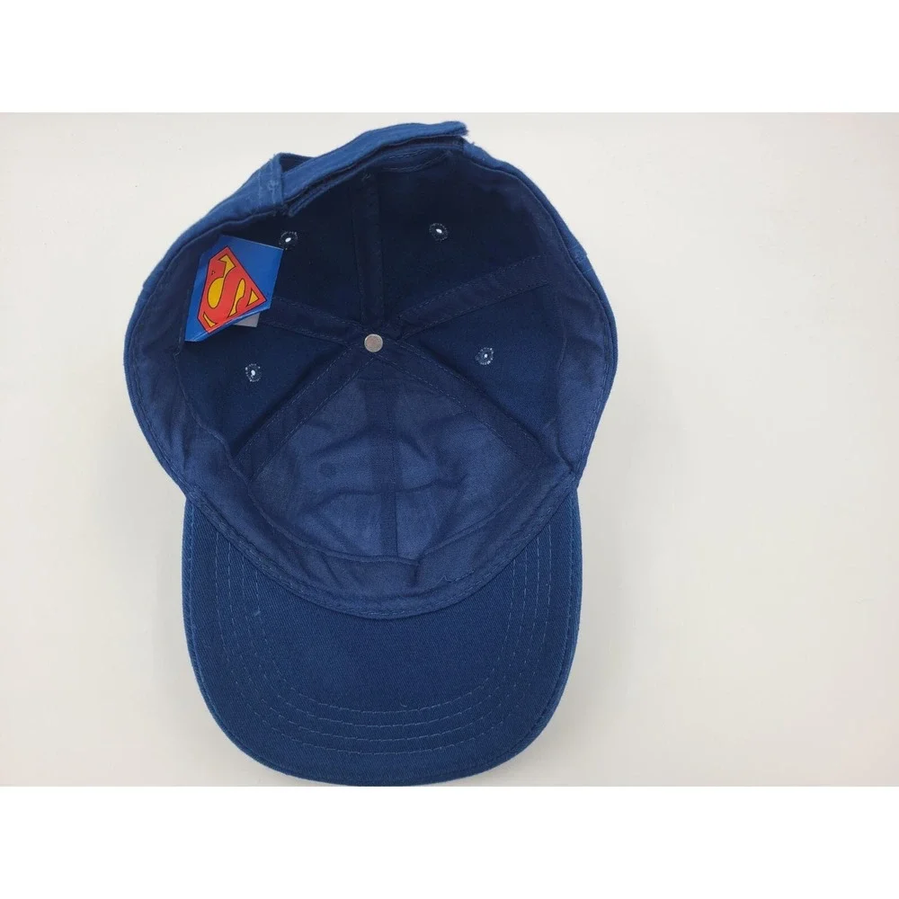 Youth Superman DC Comics Adjustable Hat Cap Baseball Child Kids Boys Girls Blue‎